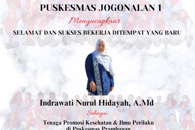 SELAMAT DAN SUKSES DI TEMPAT BARU