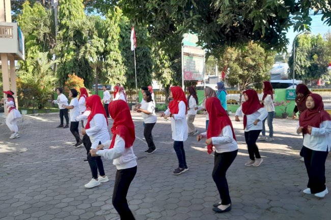 SENAM KARYAWAN PUSKESMAS JOGONALAN 1 BULAN AGUSTUS 2024