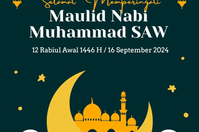 PENGUMUMAN DALAM RANGKA MEMPERINGATI  HARI  MAULID NABI MUHAMMAD SAW