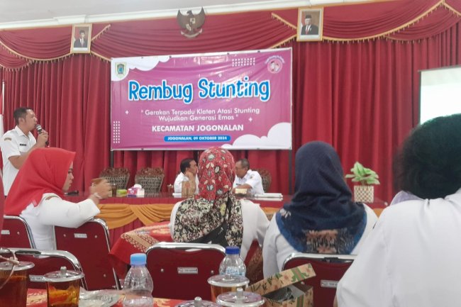 REMBUG STUNTING DI KECAMATAN JOGONALAN KABUPATEN KLATEN