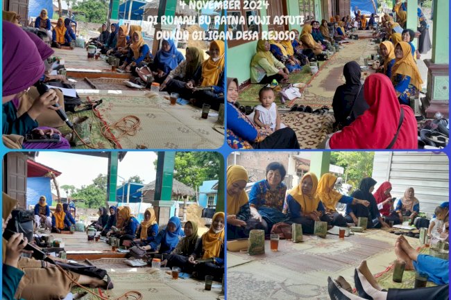 PERTEMUAN KADER DESA REJOSO 4 NOVEMBER 2024