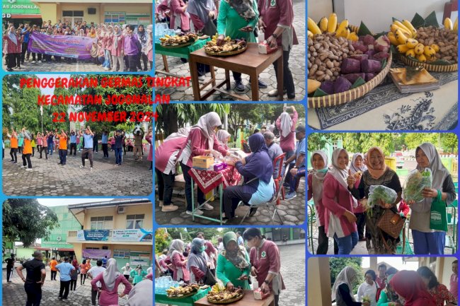 PENGGERAKAN GERMAS TINGKAT KECAMATAN JOGONALAN JUM'AT 22 NOVEMBER 2024