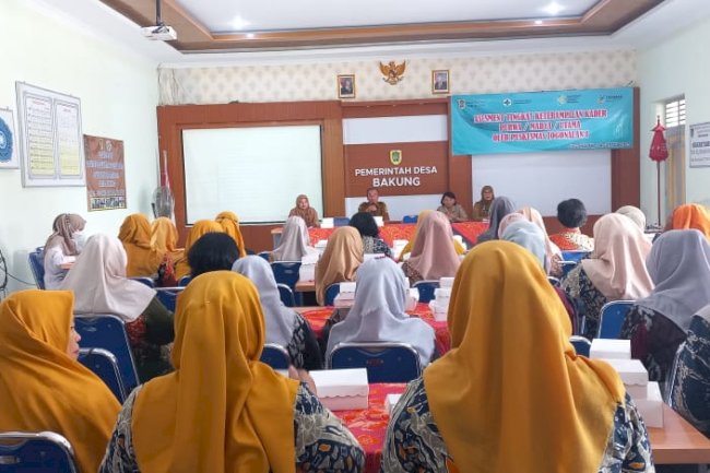 ASSESMENT KADER POSYANDU DI AULA BALAI DESA BAKUNG TANGGAL 5 AGUSTUS 2025