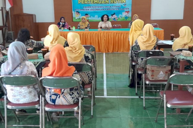 PERTEMUAN KADER DI DESA TITANG 15 AGUSTUS 2025