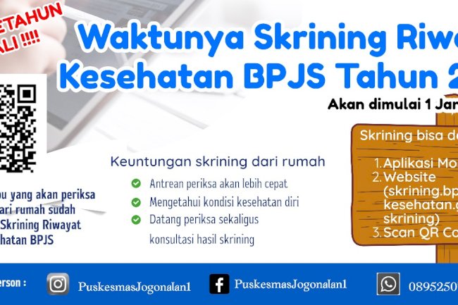 INFORMASI SKRINING RIWAYAT KESEHATAN BPJS TAHUN 2026