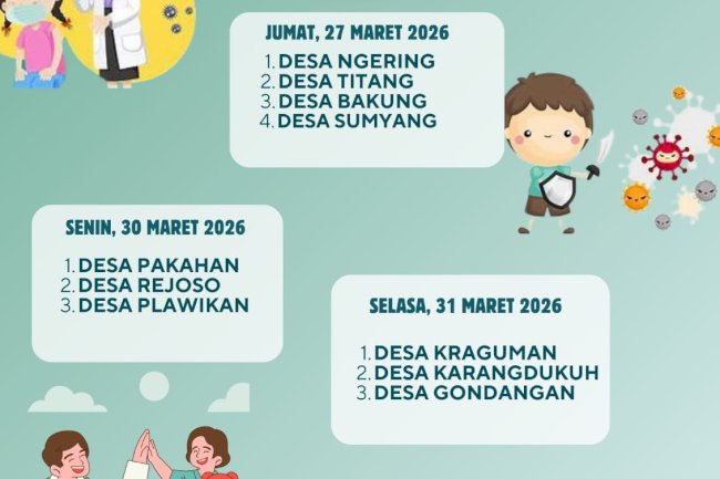 JADWAL PELAKSANAAN ORI CAMPAK BULAN MARET 2026