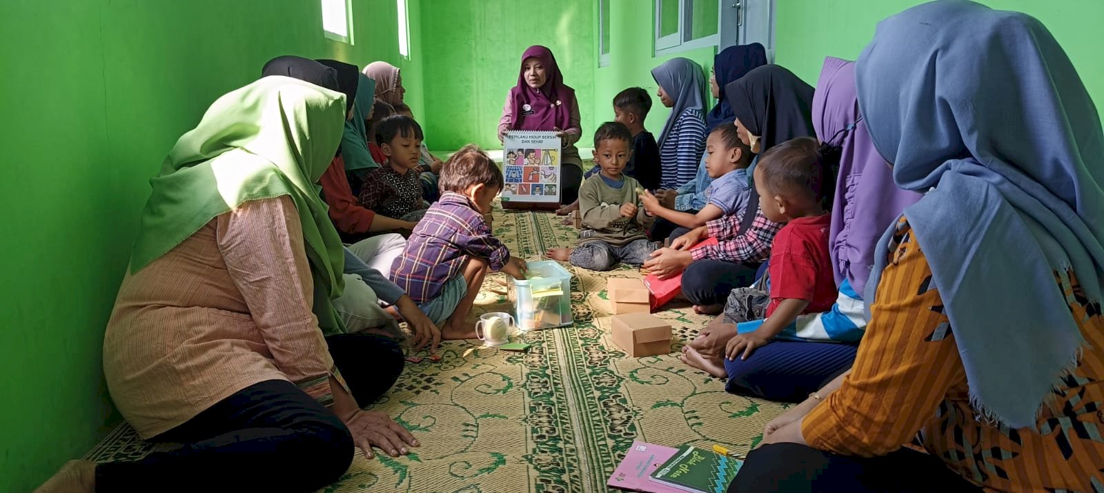 KEGIATAN KELAS BALITA DI DESA NGERING 