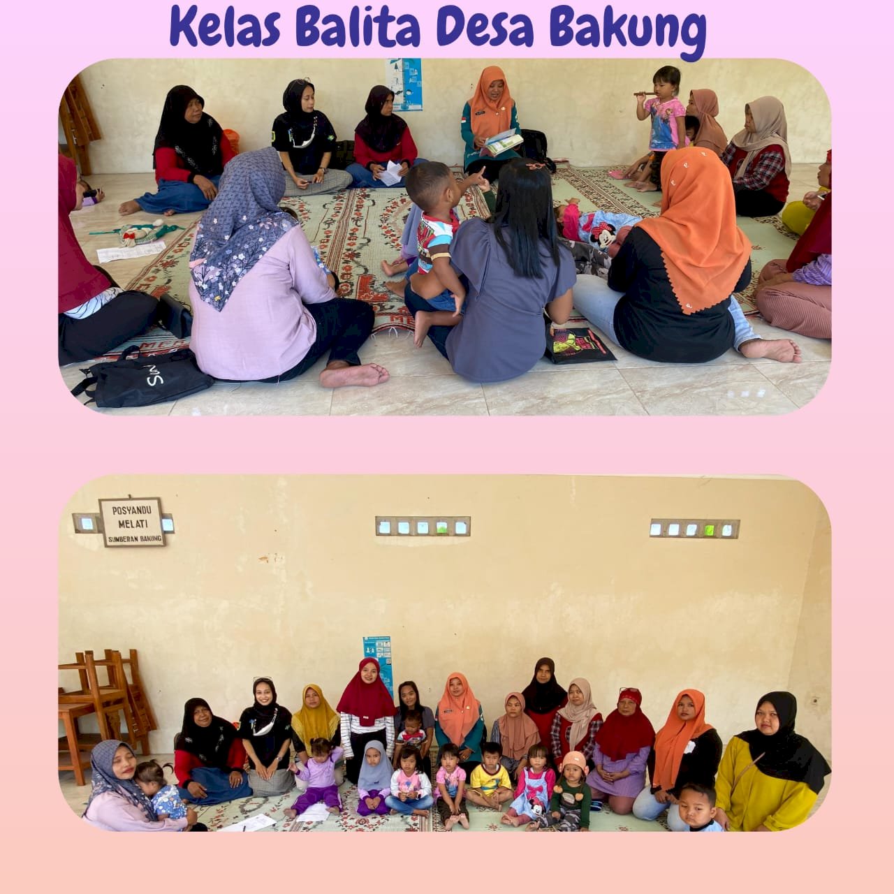 KELAS BALITA DI DESA BAKUNG 