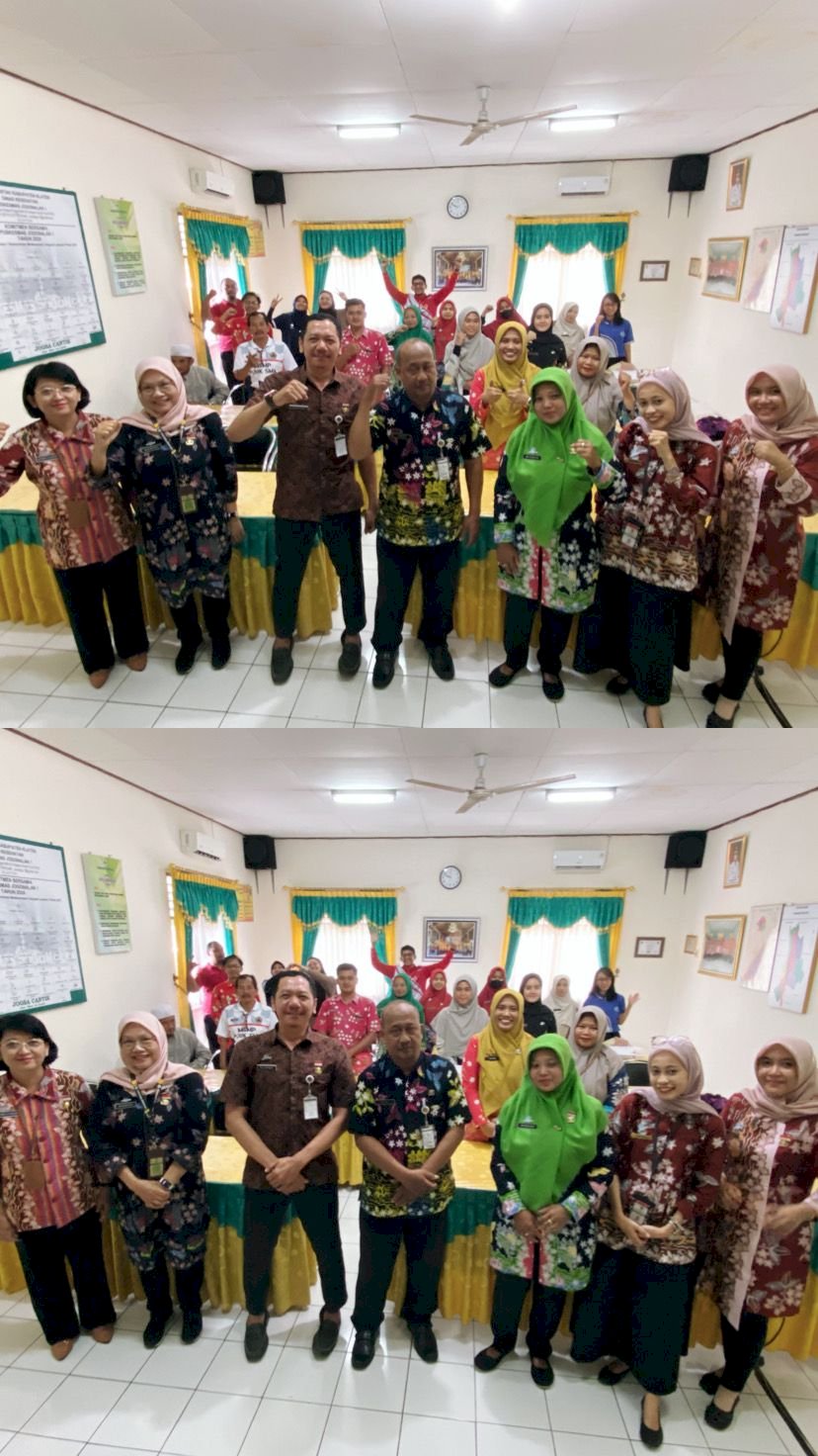 PERETEMUAN GURU UKS TANGGAL 7 AGUSTUS 2025 DI AULA PUSKESMAS JOGONALAN 1