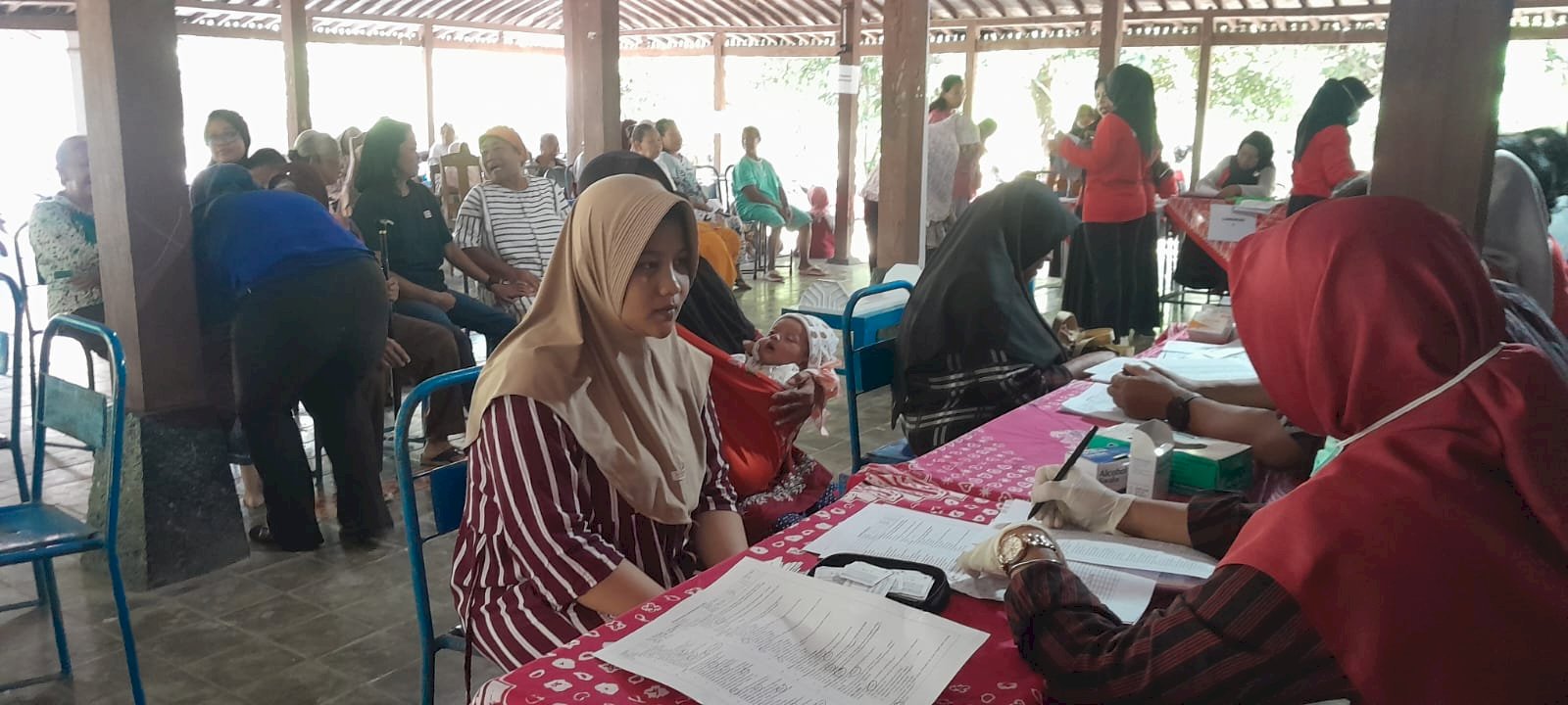 KEGIATAN POSYANDU ILP CEMPAKA DUKUH BAKUNG DESA BAKUNG 14 AGUSTUS 2025