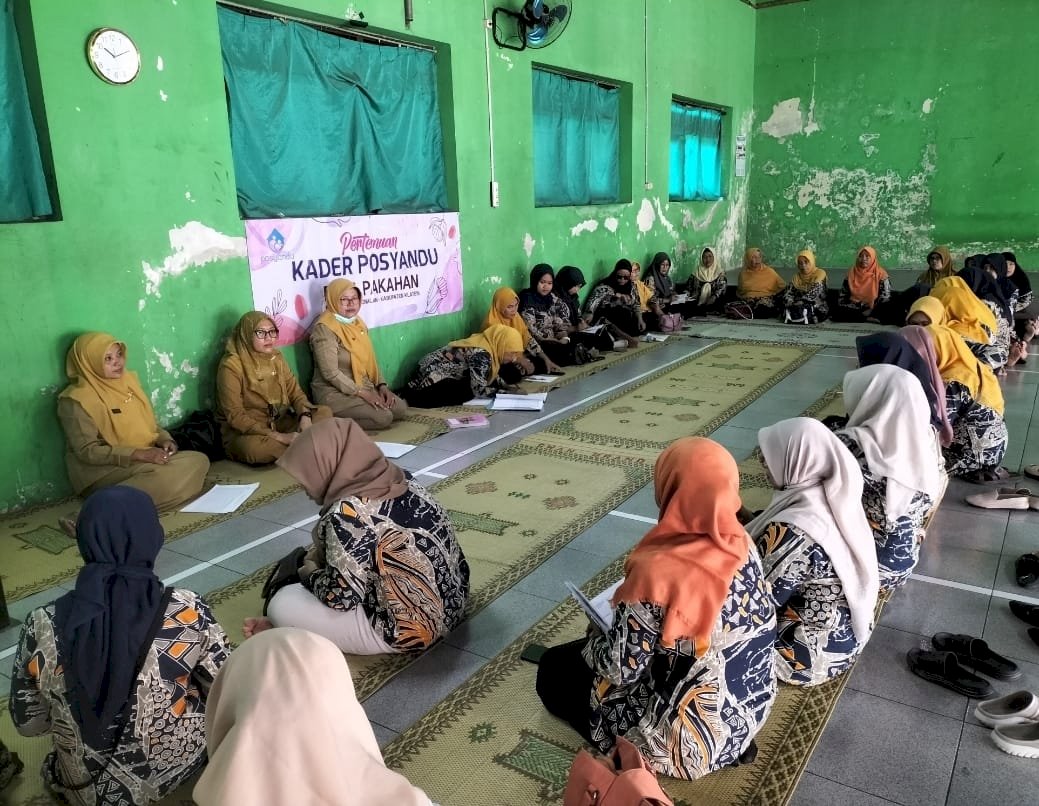 PERTEMUAN KADER DESA PAKAHAN DI GOR DESA  PAKAHAN 5 OKTOBER 2025