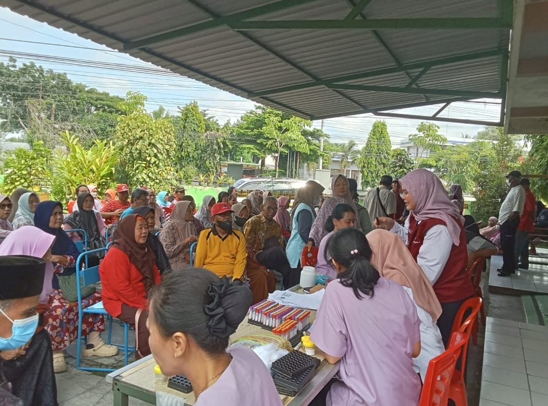 KEGIATAN PROLANIS PADA KAMIS TANGGAL 18 DESEMBER 2025 DI PUSKESMAS JOGONALAN 1