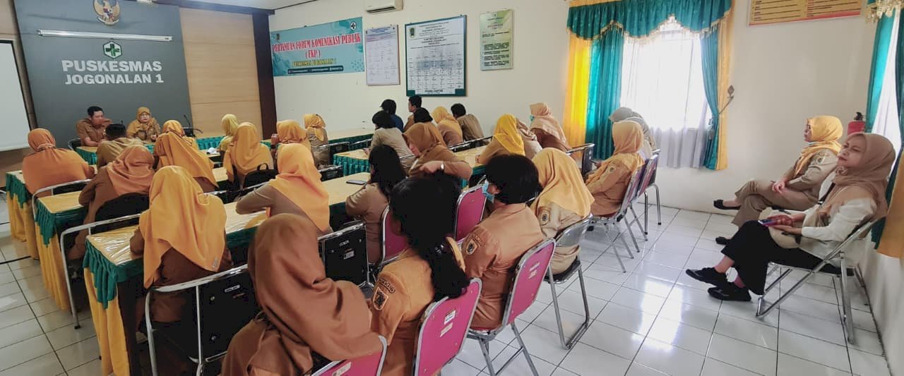 APEL PAGI  DI AULA PUSKESMAS JOGONALAN 1 , HARI SELASA 13 JANUARI 2026